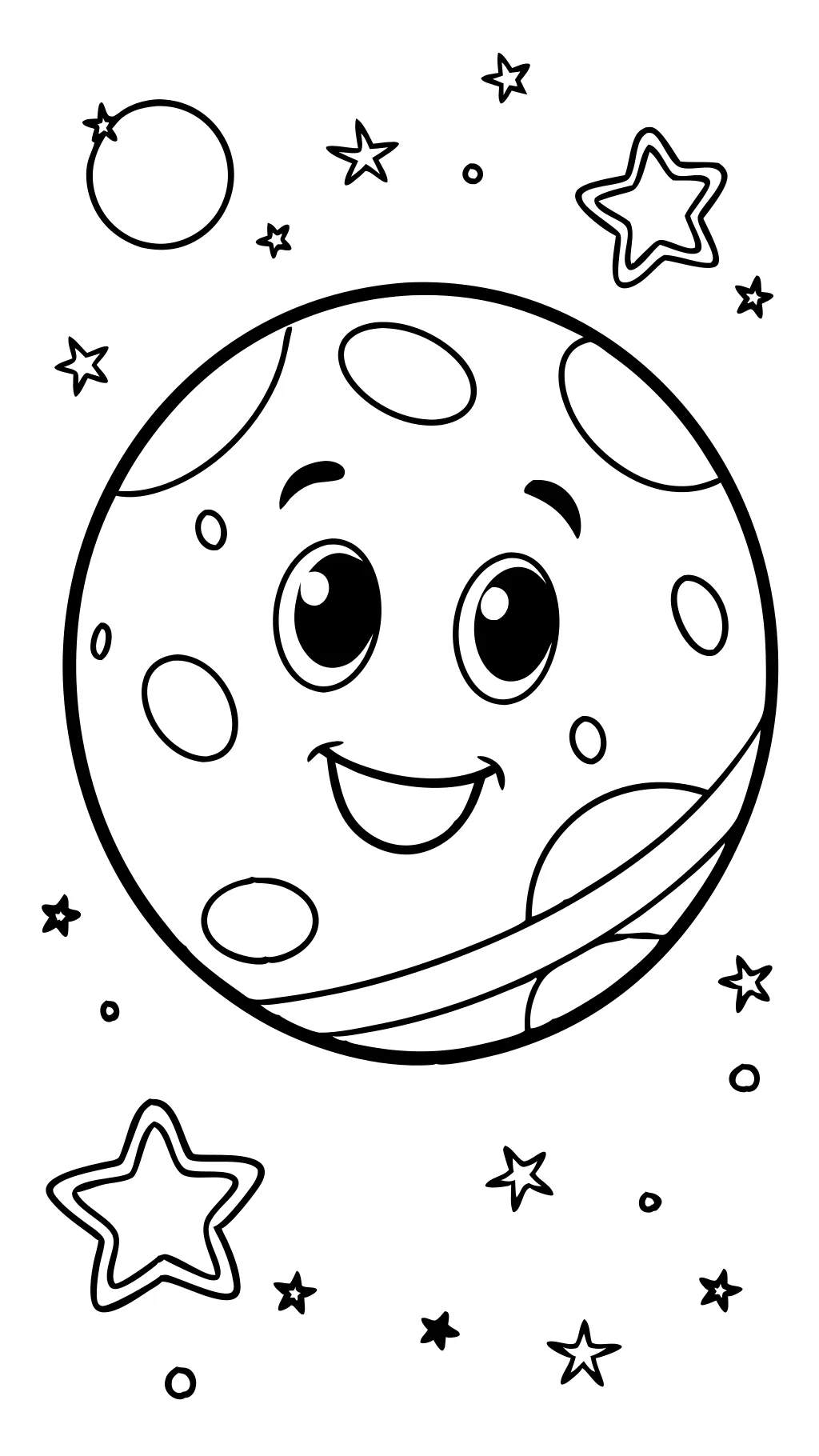 pluto coloring page